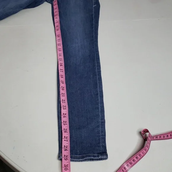 Good American Good Legs Skinny Jeans Size 8/29 Cotton Stretchy Blue - Picture 13 of 16